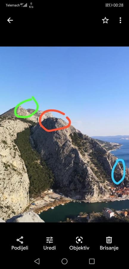 Sara Apartment Punta Omis Near Sandy Beach Omiš Exterior foto